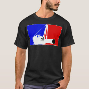 Camiseta Pipeliner Azul Blanco Rojo