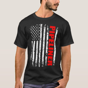 Camiseta Pipeliner Bandera de Estados Unidos Proud Profeses