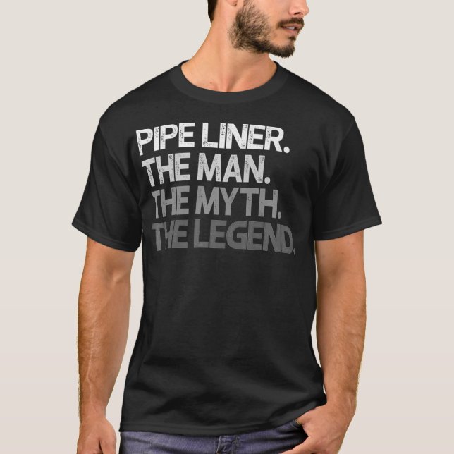 Camiseta Pipeliner de tubería El prem de regalo de la leyen (Anverso)