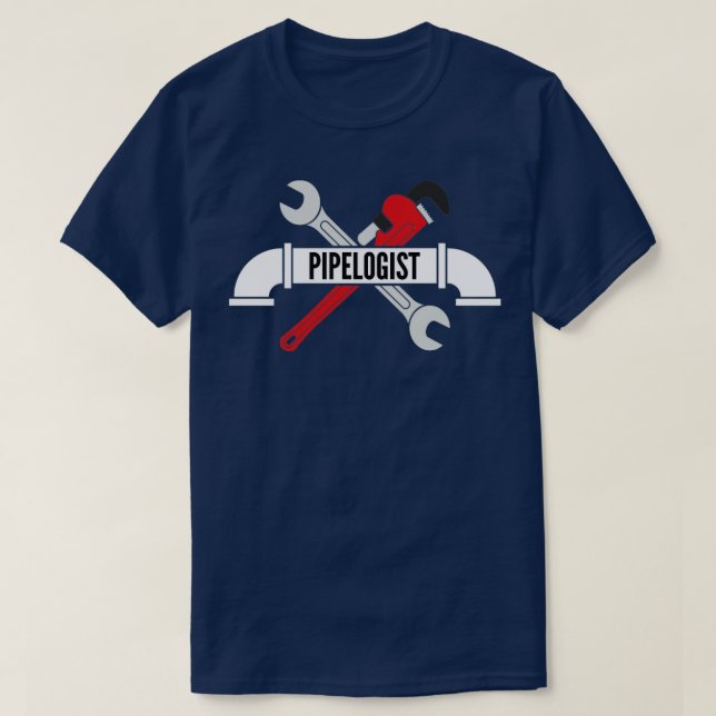 Camiseta Pipelogist Plumber (Diseño del anverso)