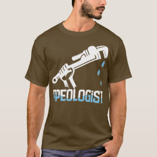 Camiseta Pipeólogo del plomero