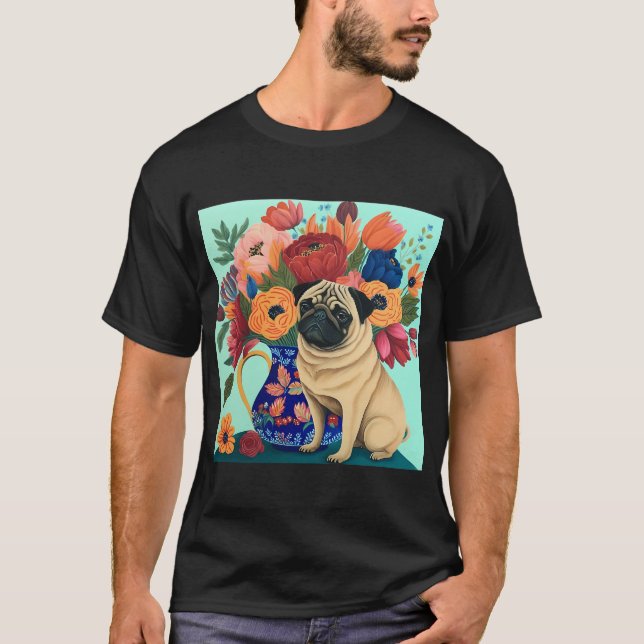 Camiseta Piper el Pug (Anverso)