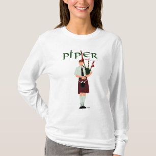Camiseta PIPER Red Plaid