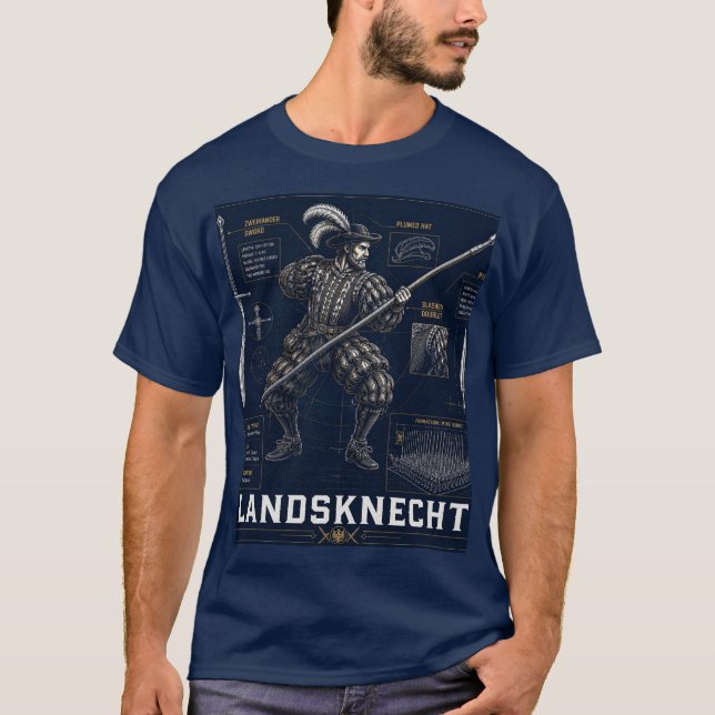 Camiseta Piquero Landsknecht (Anverso)
