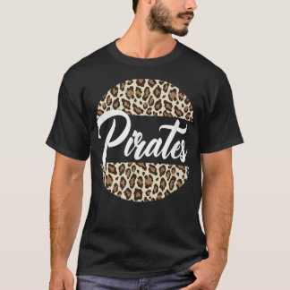 Camiseta Pir de mujeres equipo deportivo Mascot de Pirates
