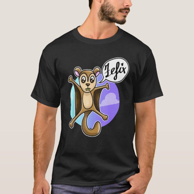 Camiseta Piráculo del Avión Bávaro de Zefix (Anverso)