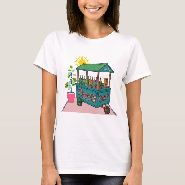 Camiseta Piragua Puerto Rico (Anverso)