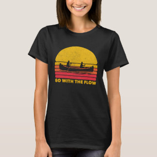 Camiseta Piragüismo Canoa Meditación Flujo Kayak