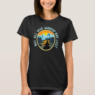Camiseta Piragüismo En Las Montañas No Todos Los Que Pasan 