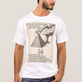 Camiseta Pirámide Celeste Esotérica Antigua