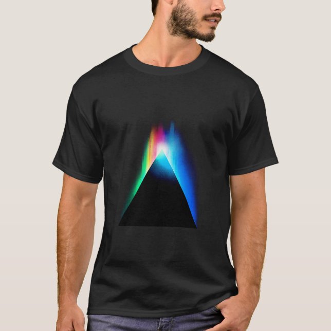Camiseta Pirámide de colores (Anverso)