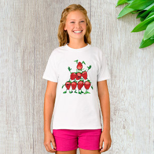 Camiseta Pirámide de Frutas de la Feliz Familia de las Fres