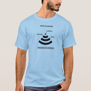 Camiseta Pirámide de Wifi