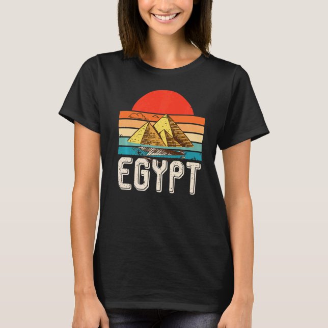 Camiseta Pirámide Del Amanecer De Egipto, Anubis P (Anverso)