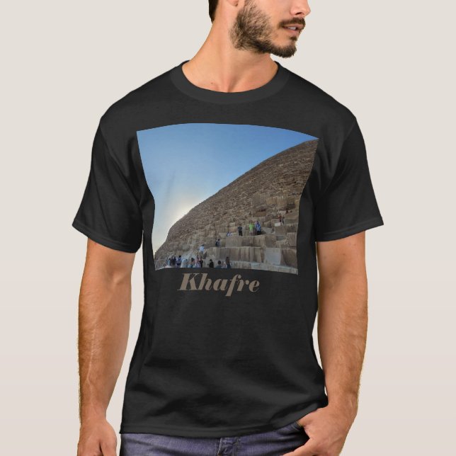 Camiseta Pirámide Khafre, Giza (Anverso)