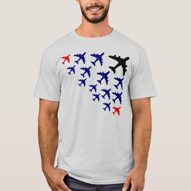 Camiseta Pirámide plana (Anverso)