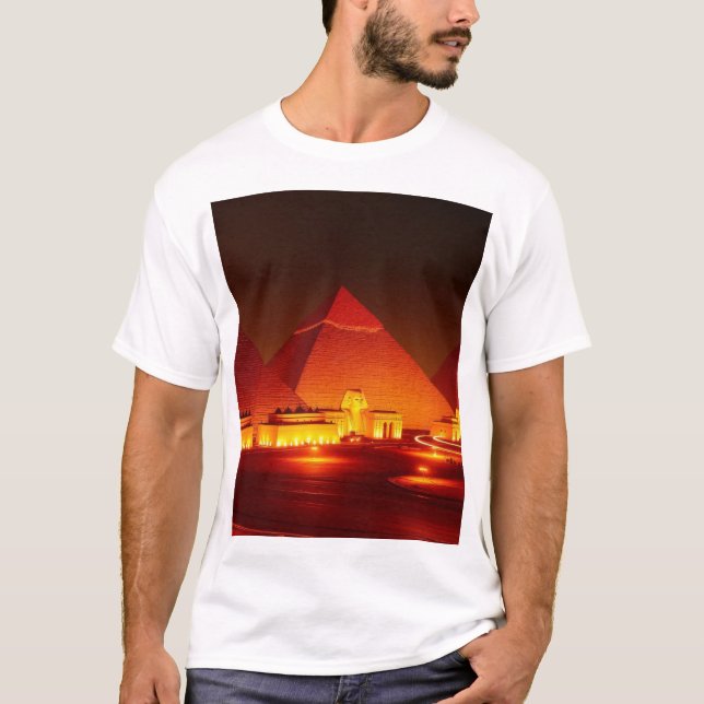 Camiseta Pirámides Antiguas (Anverso)