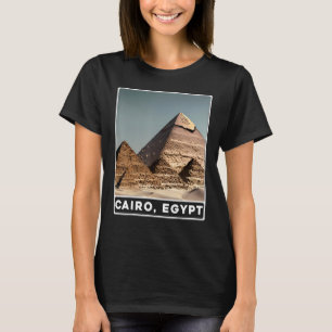 Camiseta Pirámides de Giza El Cairo de recuerdo de Egipto