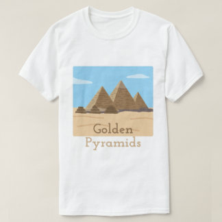 Camiseta Pirámides Doradas – Misterios del Antiguo Egipto
