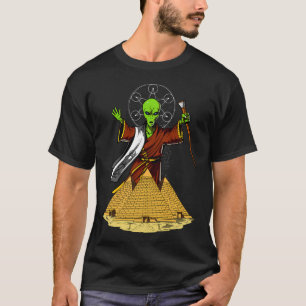 Camiseta Pirámides Egipcias Alienígenas