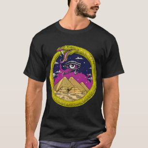 Camiseta Pirámides Egipcias Ouroboros