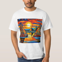 Camiseta Pirámides inundadas