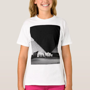 Camiseta Pirámides negras y blancas