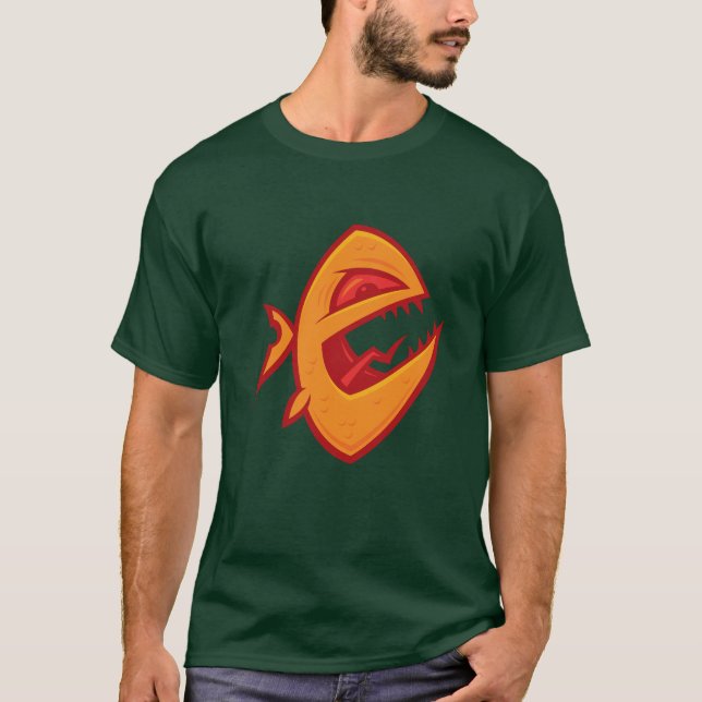 Camiseta Piraña (Anverso)