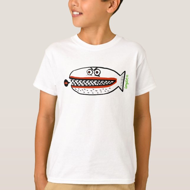 Camiseta Piraña (Anverso)