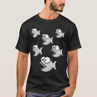 Camiseta piraña