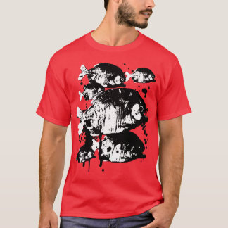 Camiseta Pirañas sangrientas