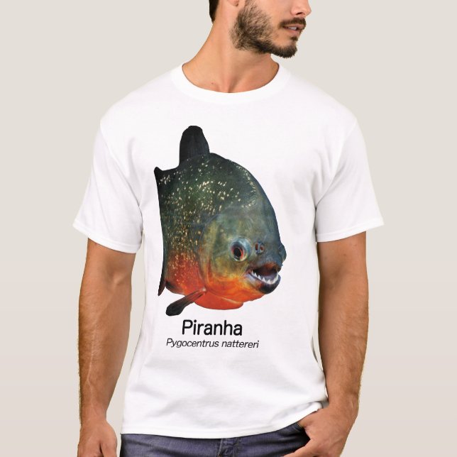 Camiseta Piranha (Anverso)