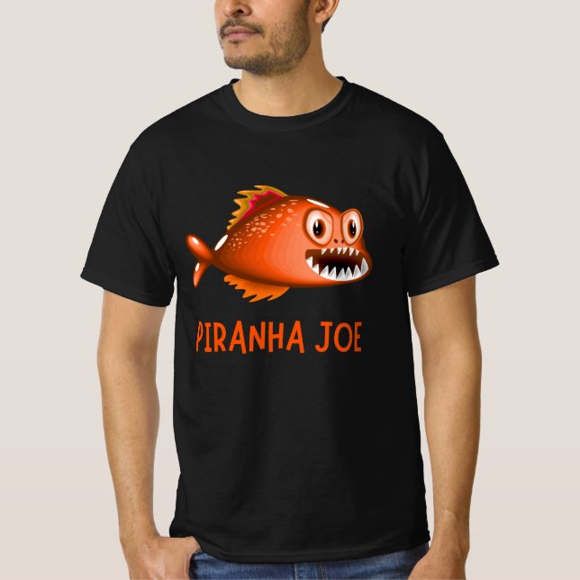 CAMISETA PIRANHA FISH LOVER (Anverso)