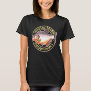Camiseta Piranha Parambeba Serrasalmus Pez de Agua Dulce Ma