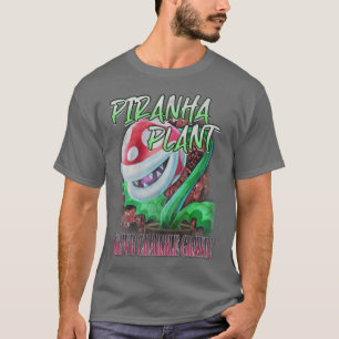 Camiseta Piranha Plant Vintage Rapper Tee