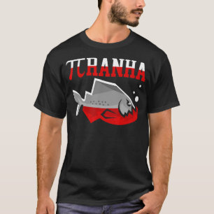 Camiseta Piranha Whisperer Pescador Acuario 1