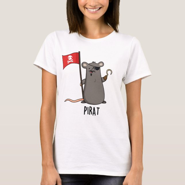 Camiseta Pirat Rat Pun (Anverso)