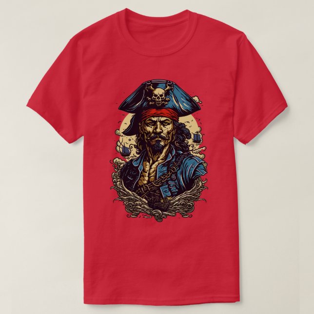 Camiseta Pirata (Diseño del anverso)