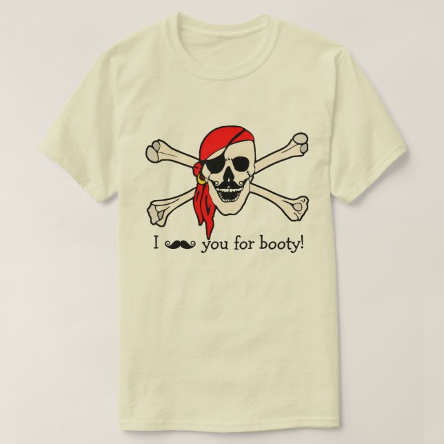 Camiseta Pirata (Diseño del anverso)
