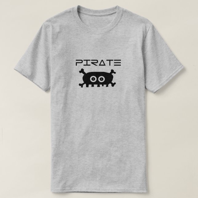 Camiseta pirata (Diseño del anverso)