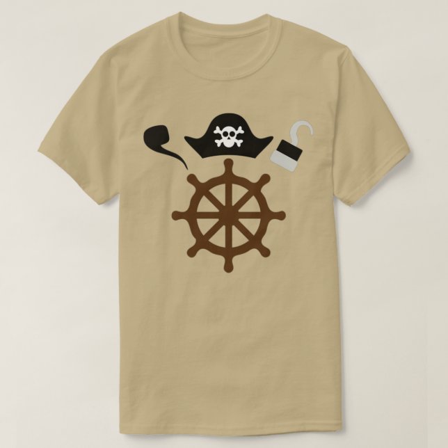 Camiseta Pirata 1 (Diseño del anverso)