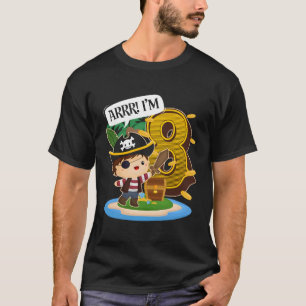 Camiseta Pirata 8.º Py 8 Arr Tengo 8 Años
