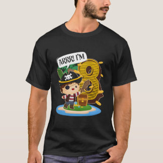 Camiseta Pirata 8vo Py 8 Arrr SOY 8