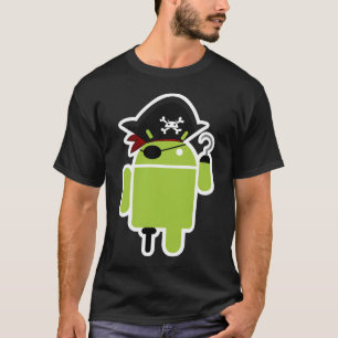 Camiseta Pirata androide