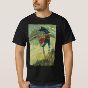 Camiseta Pirata Antiguo, El holandés errante por Howard Pyl
