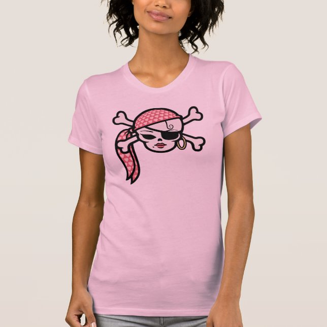 Camiseta Pirata atractivo (Anverso)