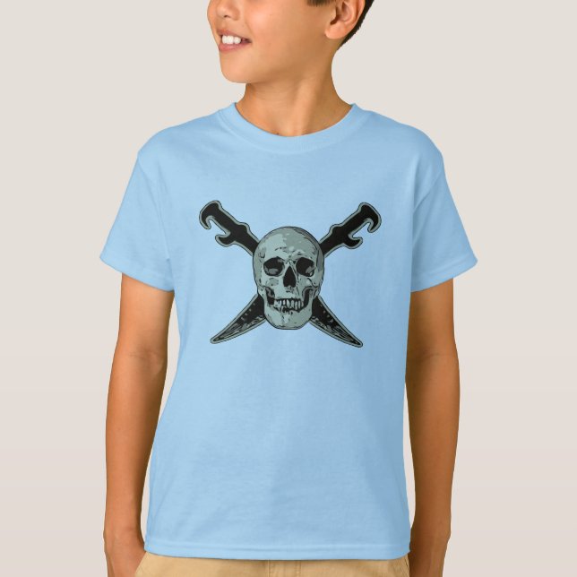 Camiseta Pirata (Calavera) - Confort sin tacaños para los n (Anverso)