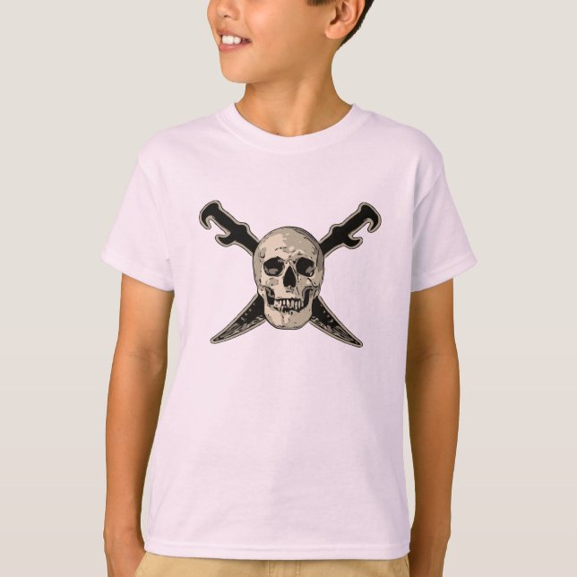 Camiseta Pirata (Calavera) - Confort sin tacaños para los n (Anverso)