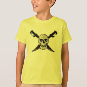 Camiseta Pirata (Calaveras) - Los niños tienen las manos si