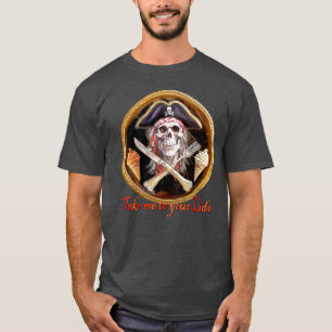 Camiseta Pirata con helado "Llévame a tu Lido"